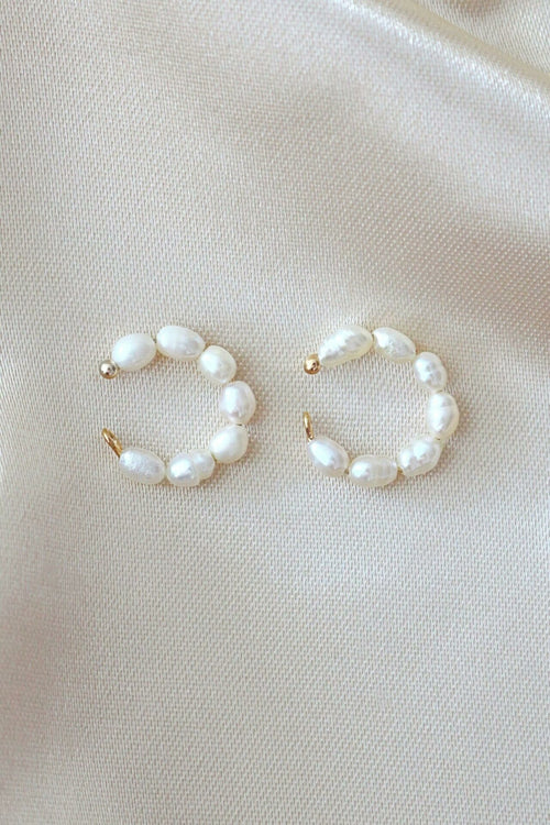18 Karata Ear cuff minđuše sa biserima