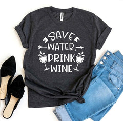 Save Water Drink Wine Majica