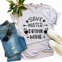 Save Water Drink Wine Majica