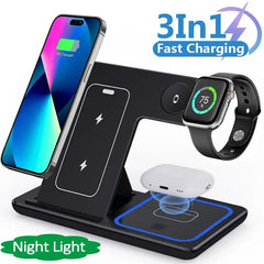 15W 3 u 1 LED za telefone,  IWatch i  Airpods Pro
