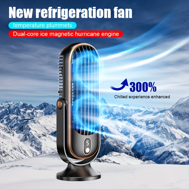 Prenosivi klima uređaj i rashlađivač - Dual motor 5 brzina 720 stepeni okretni rashladni ventilator