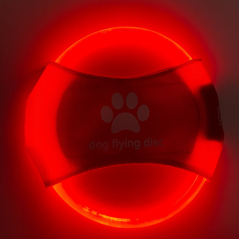 LED leteći disk za pse