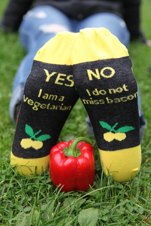 VEGETARIAN ženske pamučne čarape